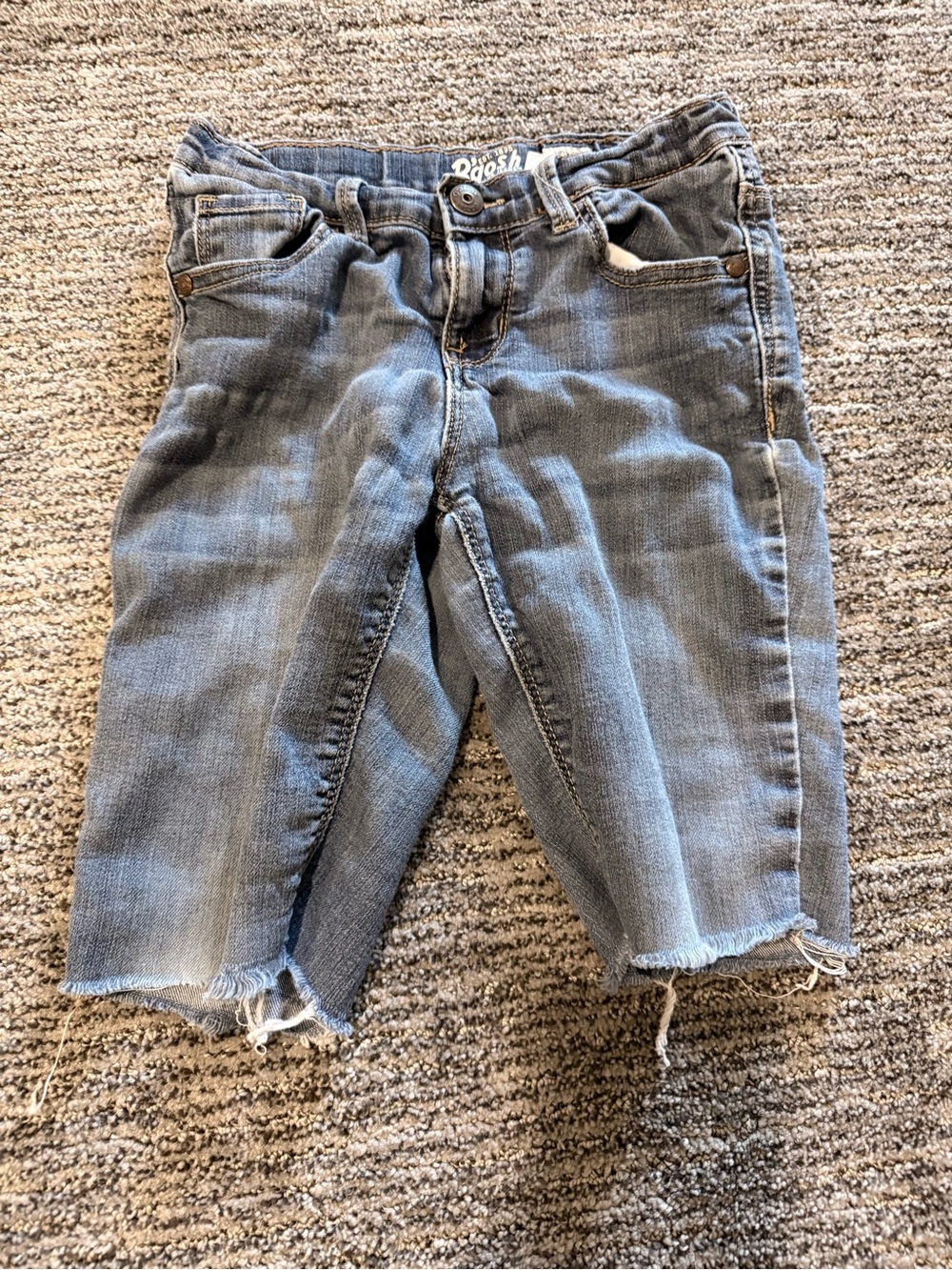 Osh kosh B’gosh Light Wash Denim Cutoff Shorts